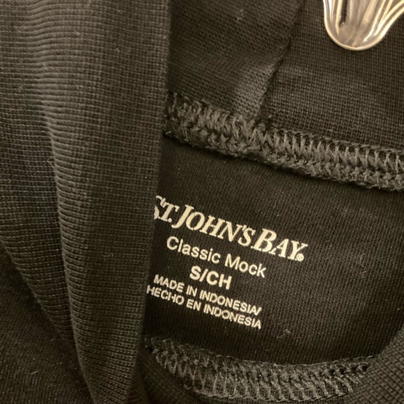 FREE with purchase: St. John’s Bay Mock Neck Long Sleeve Top, Black, Size Small - Picture 5 of 8